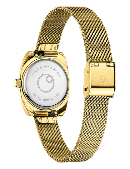 CHEZ MAMAN LA MINI MAGNUM GOLD BLACK 25MM