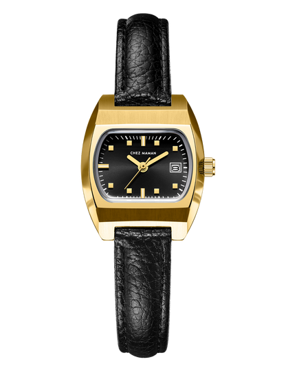 CHEZ MAMAN LA MINI MAGNUM GOLD BLACK 25MM