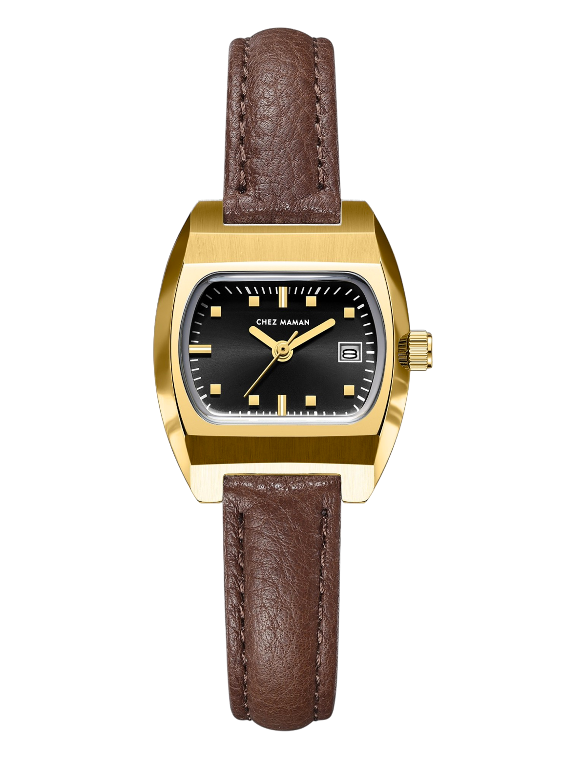 CHEZ MAMAN LA MINI MAGNUM GOLD BLACK 25MM