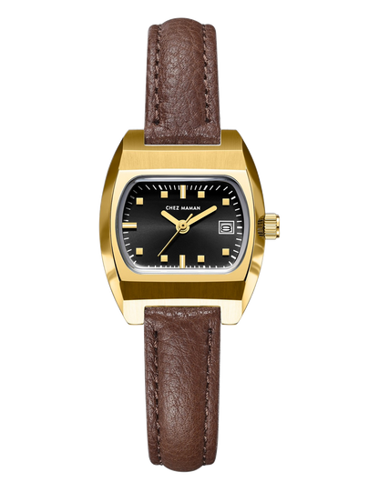 CHEZ MAMAN LA MINI MAGNUM GOLD BLACK 25MM