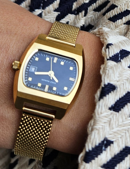 CHEZ MAMAN LA MINI MAGNUM GOLD BLACK 25MM