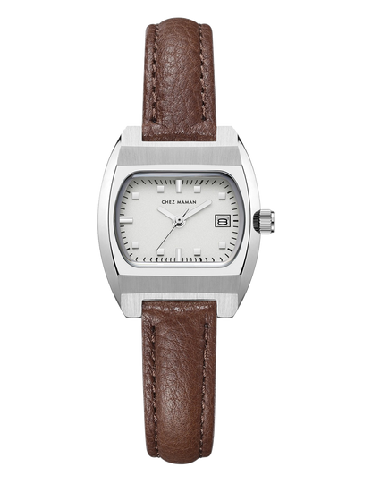 CHEZ MAMAN LA MINI MAGNUM SILVER CREAM 25MM