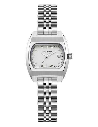 CHEZ MAMAN LA MINI MAGNUM SILVER CREAM 25MM