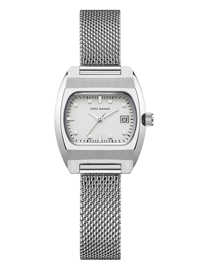 CHEZ MAMAN LA MINI MAGNUM SILVER CREAM 25MM