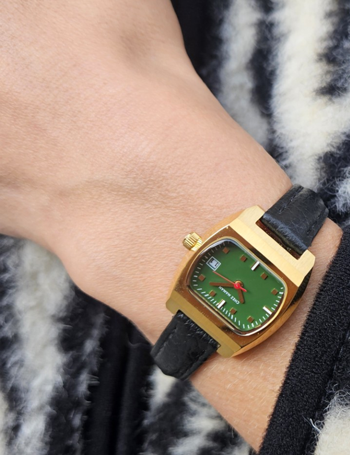 CHEZ MAMAN LA MINI MAGNUM GOLD BASIL GREEN 25MM