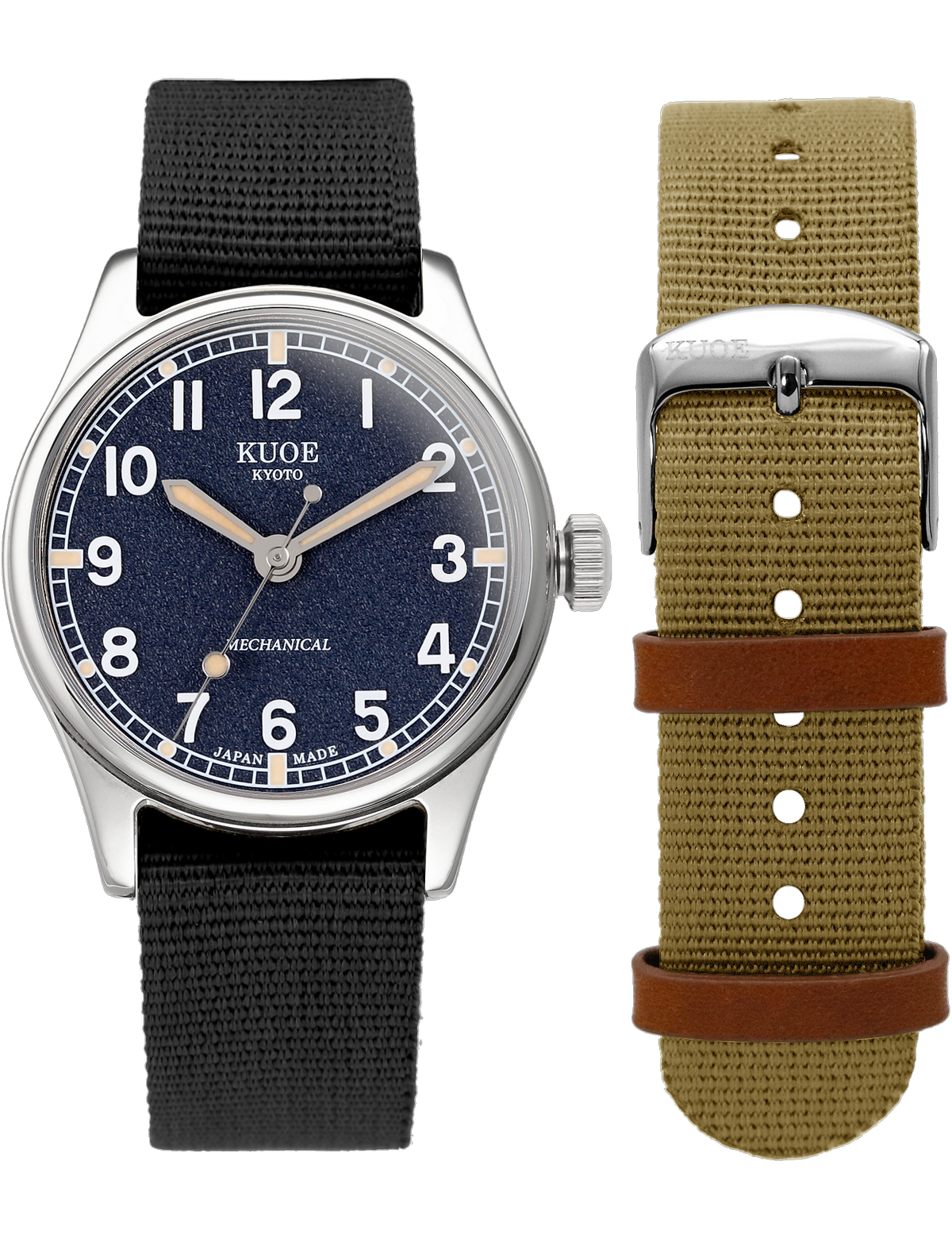KUOE OLD SMITH 90-002 NAVY AUTOMATIQUE VERSION NO DATE