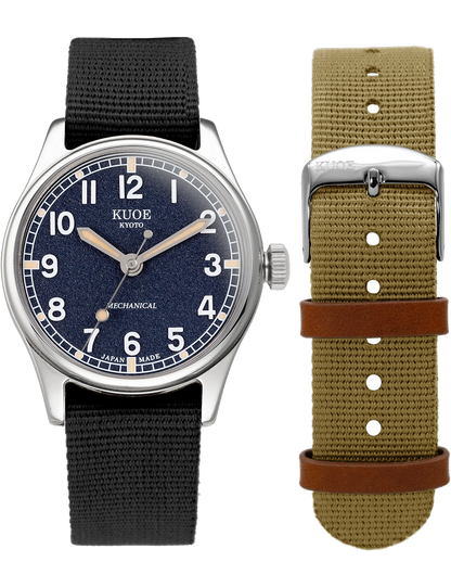 KUOE OLD SMITH 90-002 NAVY AUTOMATIQUE VERSION NO DATE