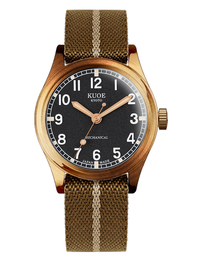 KUOE OLD SMITH 90-002 NO DATE BLACK BRONZE CASE