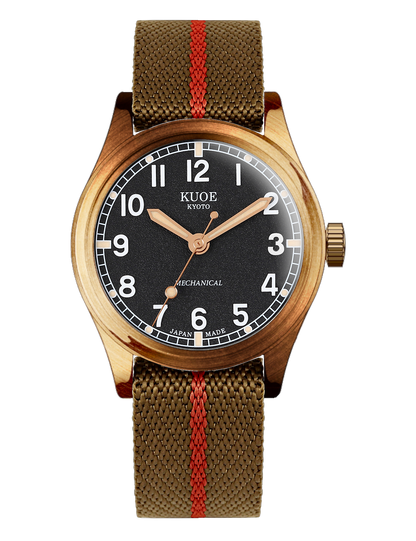 KUOE OLD SMITH 90-002 NO DATE BLACK BRONZE CASE