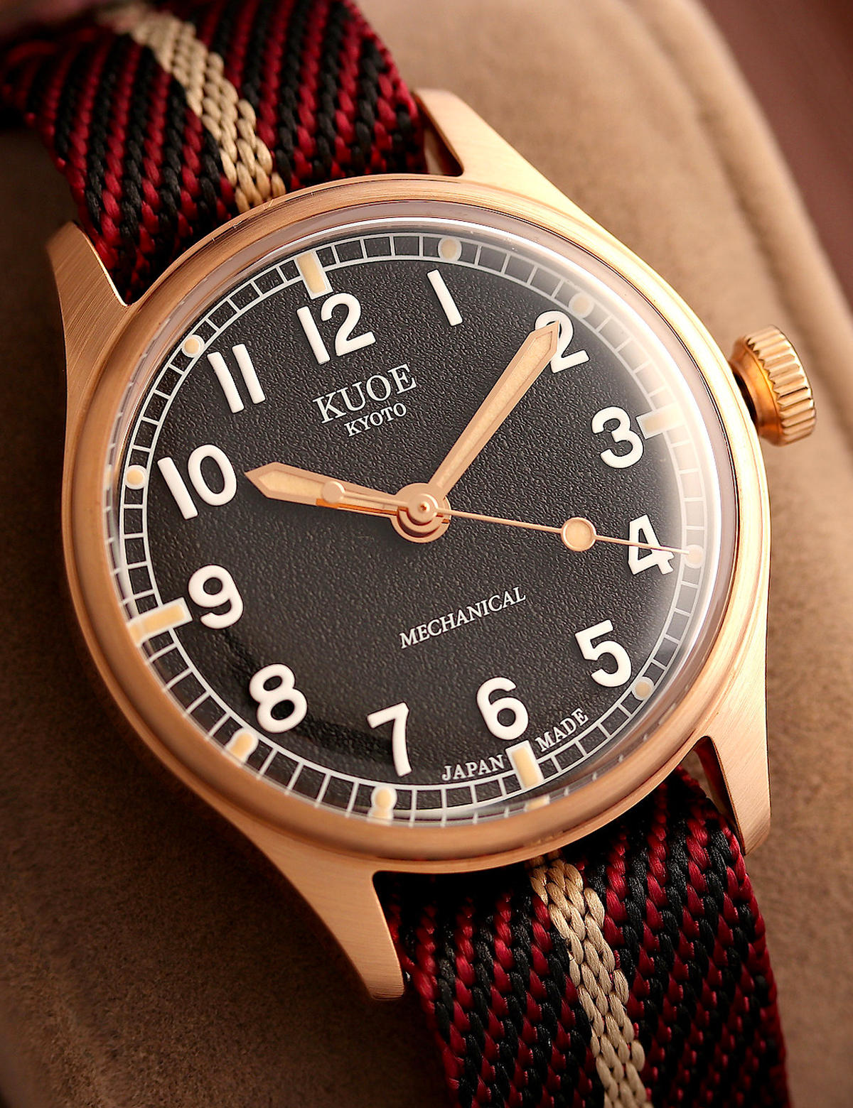 KUOE OLD SMITH 90-002 NO DATE BLACK BRONZE CASE