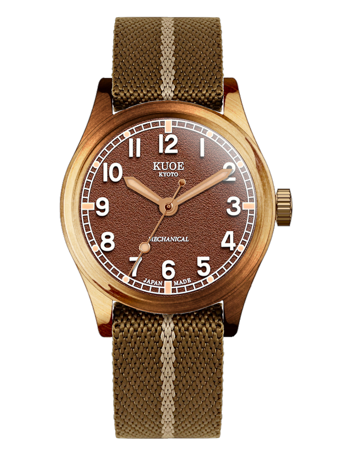 KUOE OLD SMITH 90-002 NO DATE BROWN BRONZE CASE