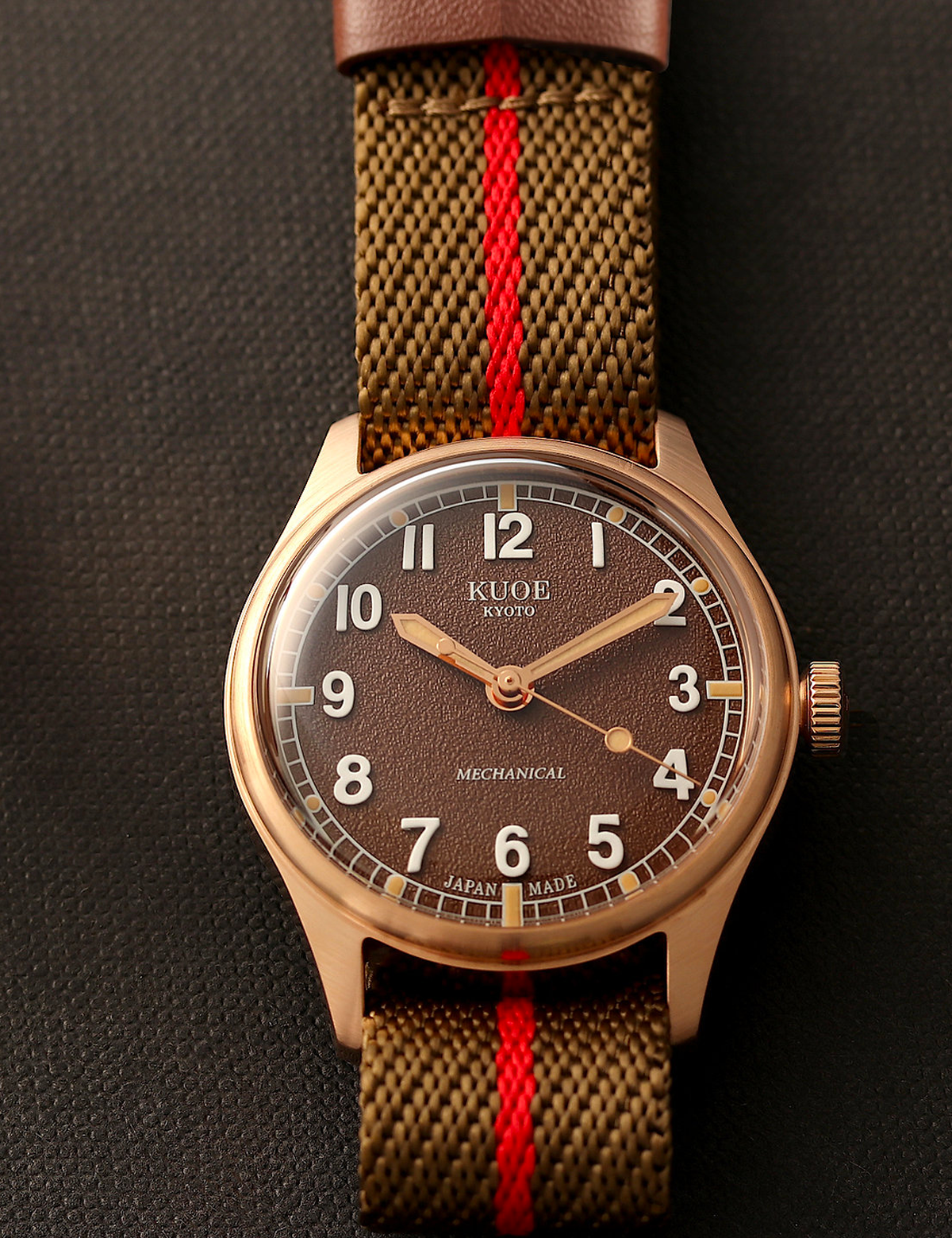 KUOE OLD SMITH 90-002 NO DATE BROWN BRONZE CASE