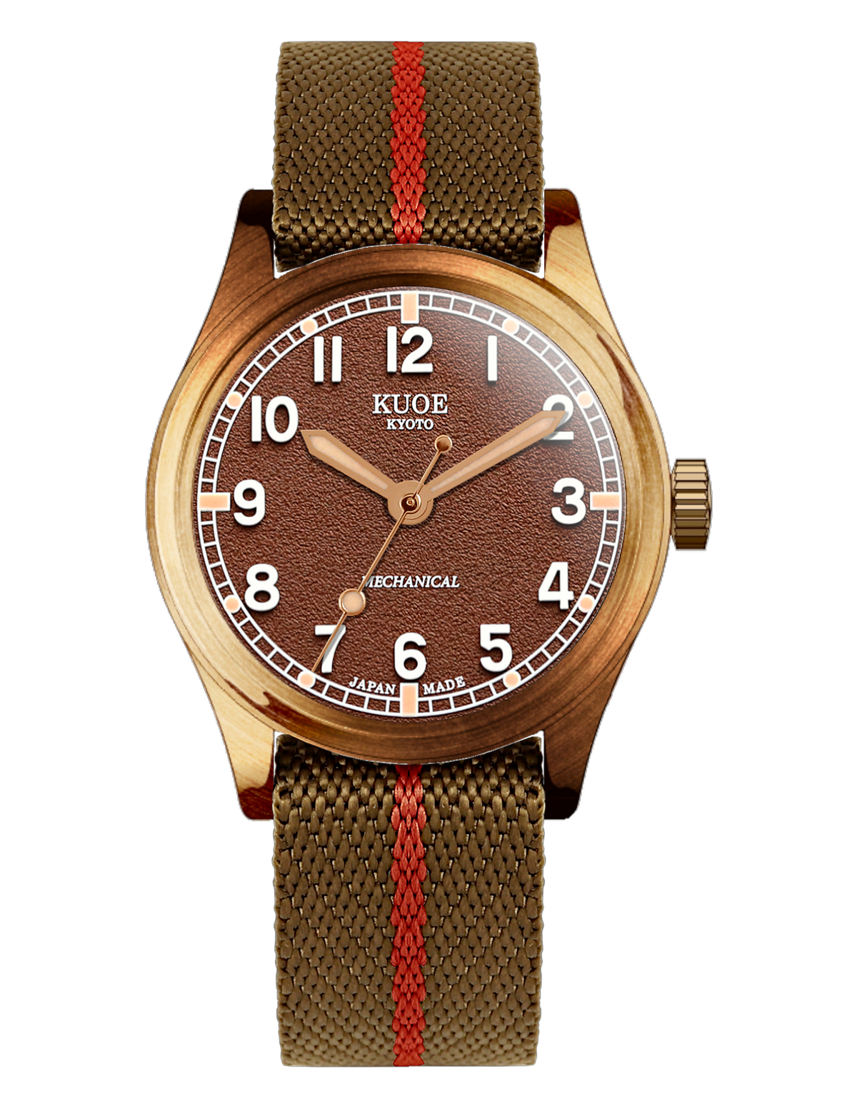 KUOE OLD SMITH 90-002 NO DATE BROWN BRONZE CASE