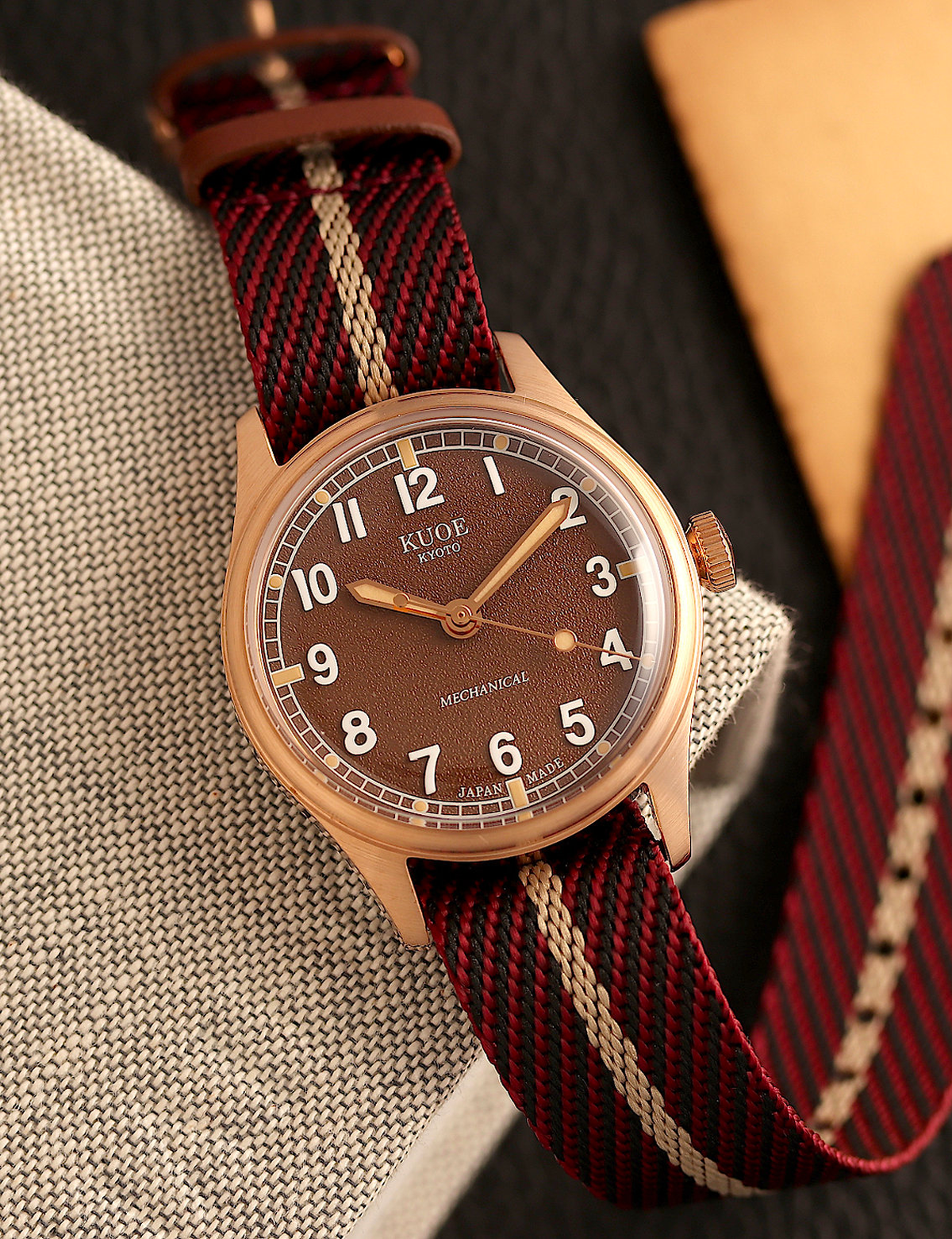 KUOE OLD SMITH 90-002 NO DATE BROWN BRONZE CASE