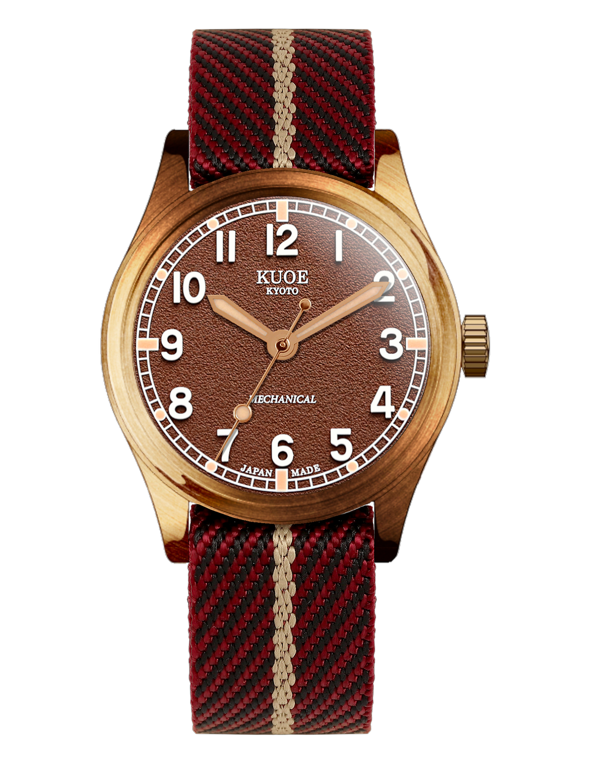 KUOE OLD SMITH 90-002 NO DATE BROWN BRONZE CASE