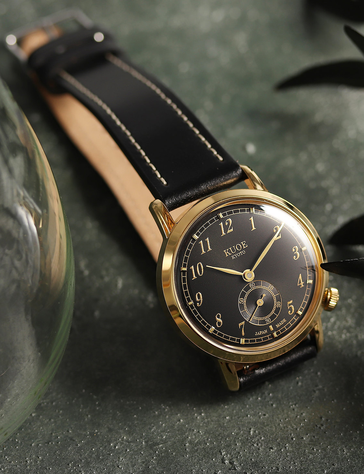 KUOE OLD SMITH 90-007 AUTOMATIC GOLD BLACK