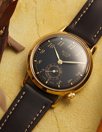 KUOE OLD SMITH 90-007 AUTOMATIC GOLD BLACK