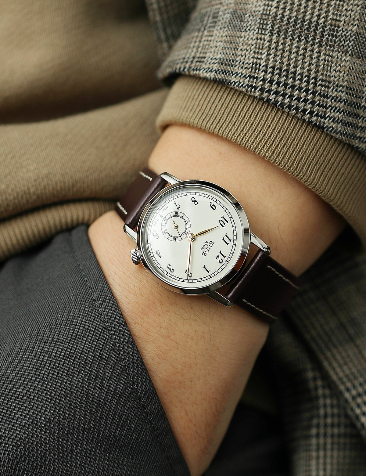 KUOE OLD SMITH 90-007 AUTOMATIQUE SILVER GOLD