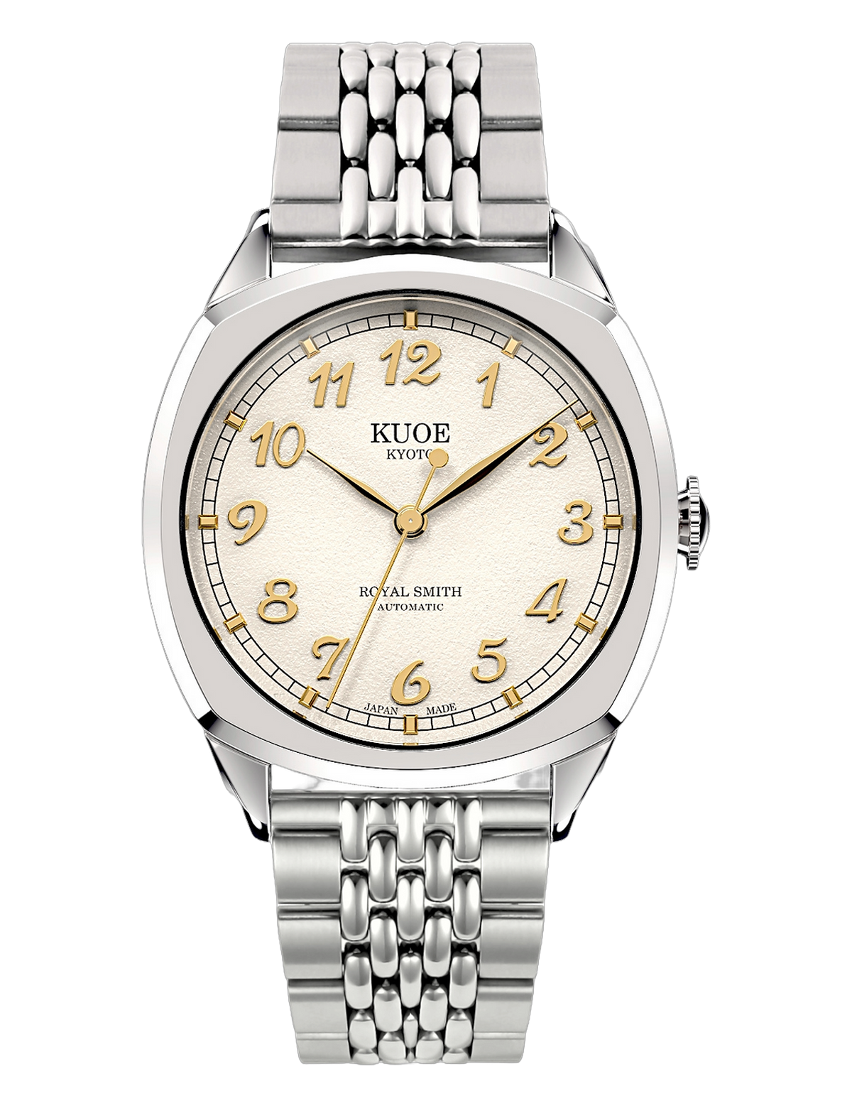 KUOE ROYAL SMITH 90-008 SILVER GOLD BRACELET JUBILEE