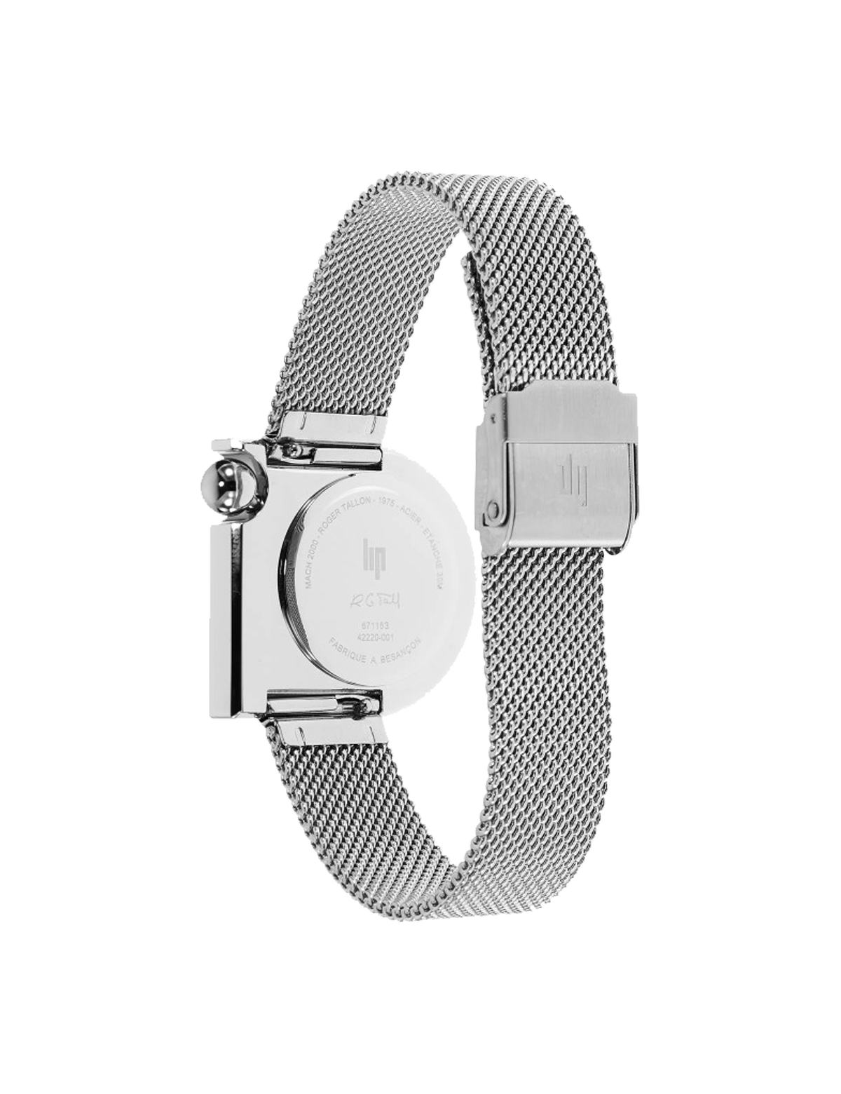 LIP MACH 2000 MINI MOON SILVER MILANAISE