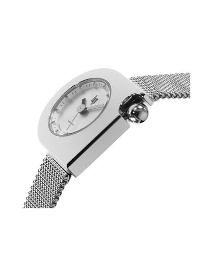 LIP MACH 2000 MINI MOON SILVER MILANAISE