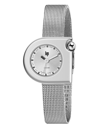 LIP MACH 2000 MINI MOON SILVER MILANAISE