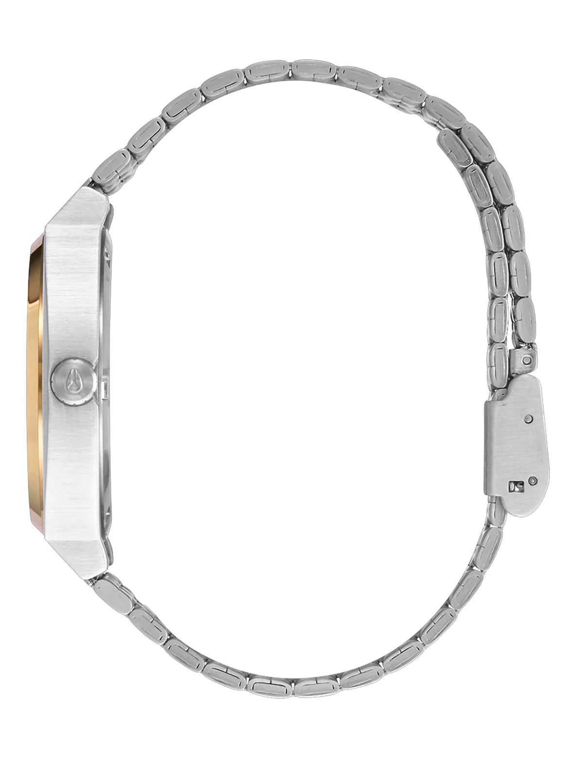 MONTRE NIXON TIME TELLER SILVER GOLD