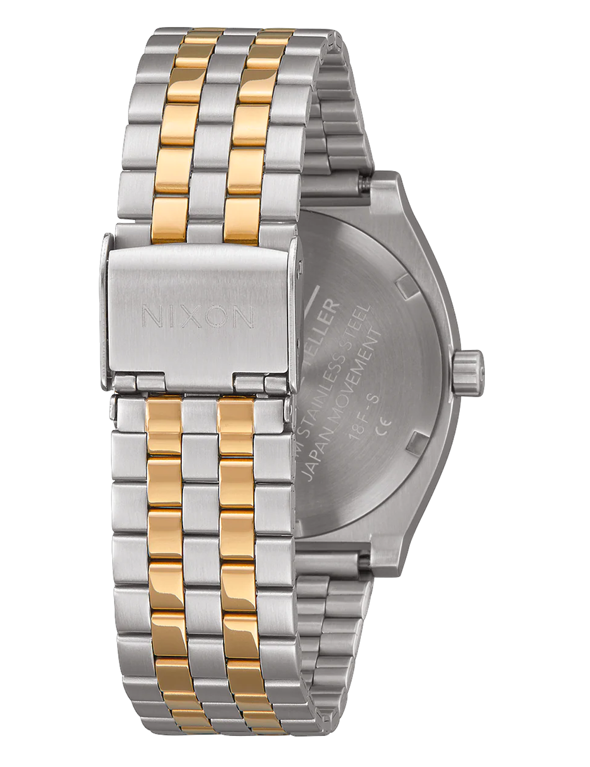 MONTRE NIXON TIME TELLER SILVER GOLD