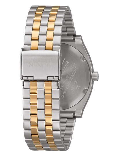 MONTRE NIXON TIME TELLER SILVER GOLD