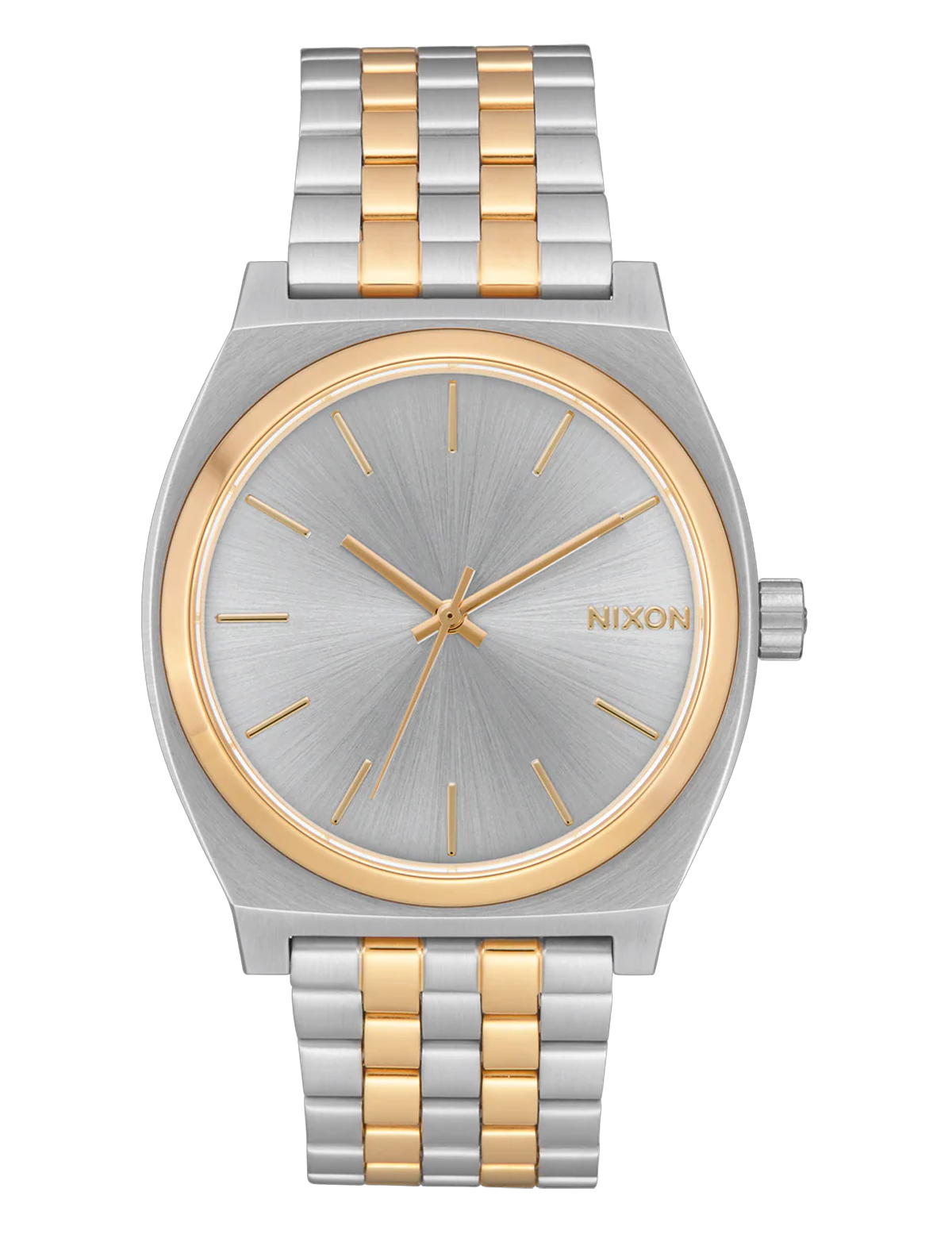 MONTRE NIXON TIME TELLER SILVER GOLD