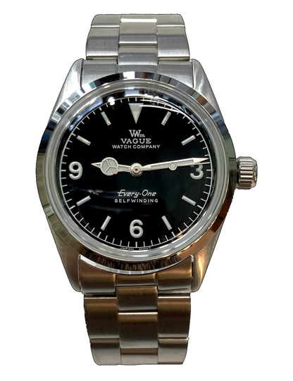 VAGUE WATCH CO. EVERY-ONE BLACK