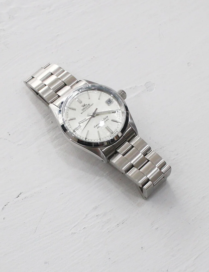 VAGUE WATCH CO. EVERY-ONE DATE SILVER