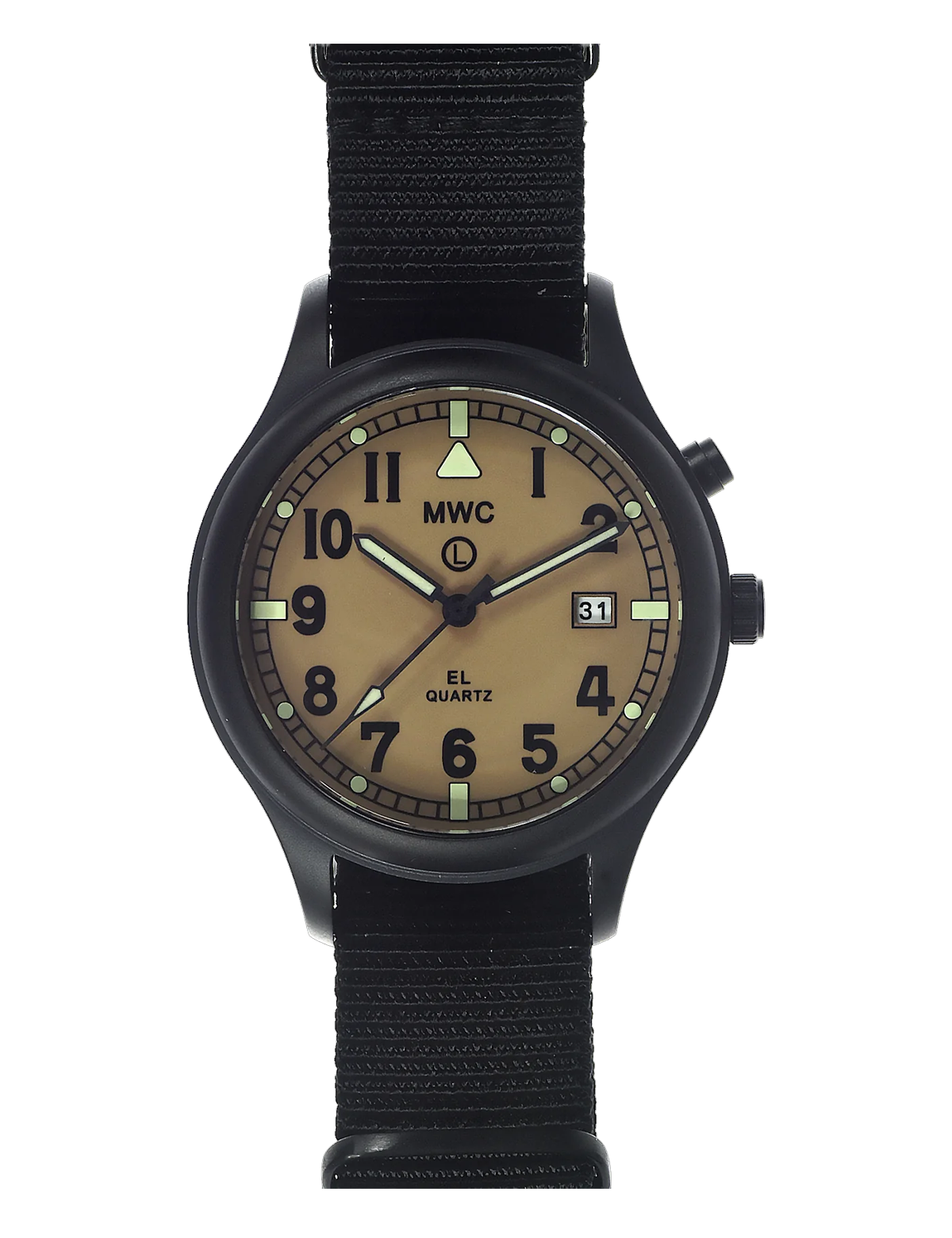 MWC G10EL GENERAL SERVICE WATCH WITH ELECTROLUMINESCENT (EL) BACKLIT DIAL