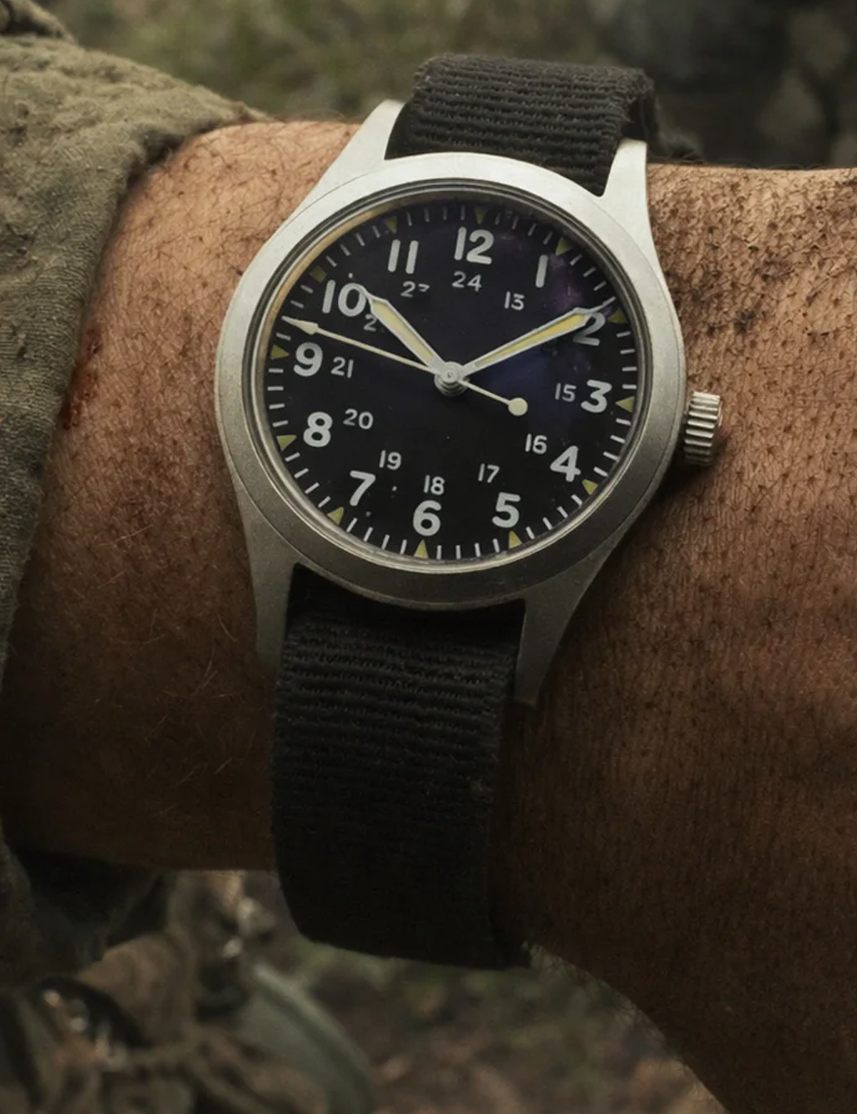 MWCGG-W-113 U.S 1960s PATTERN MECHANICAL MILITARY WATCH
