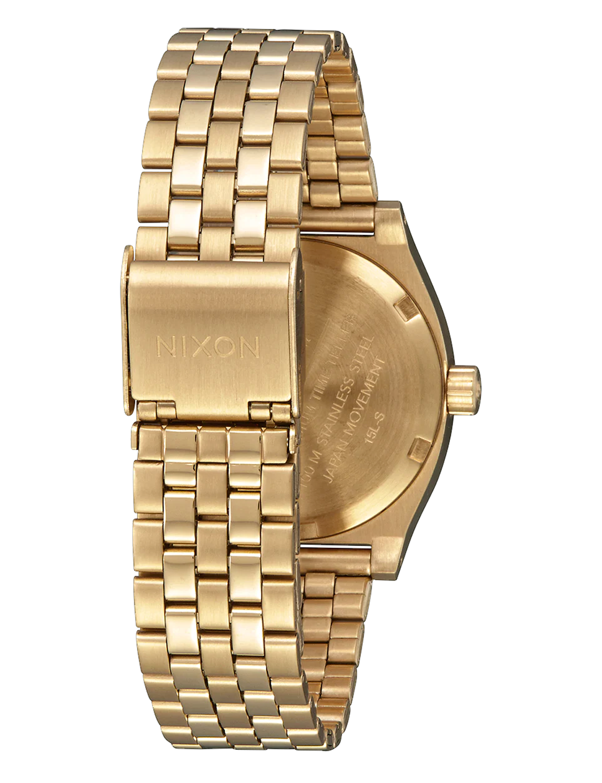 NIXON MEDIUM TIME TELLER LIGHT GOLD TURQUOISE