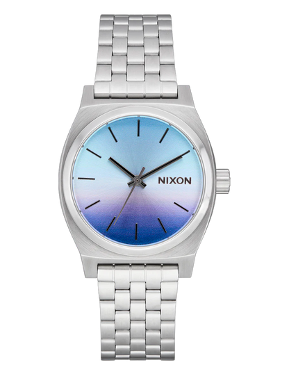 NIXON MEDIUM TIME TELLER SILVER DUSK