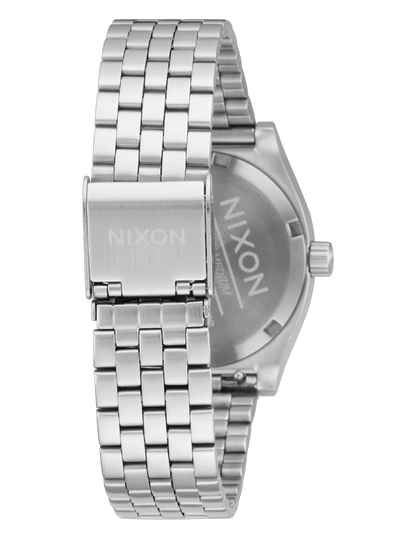 NIXON MEDIUM TIME TELLER SILVER TURQUOISE