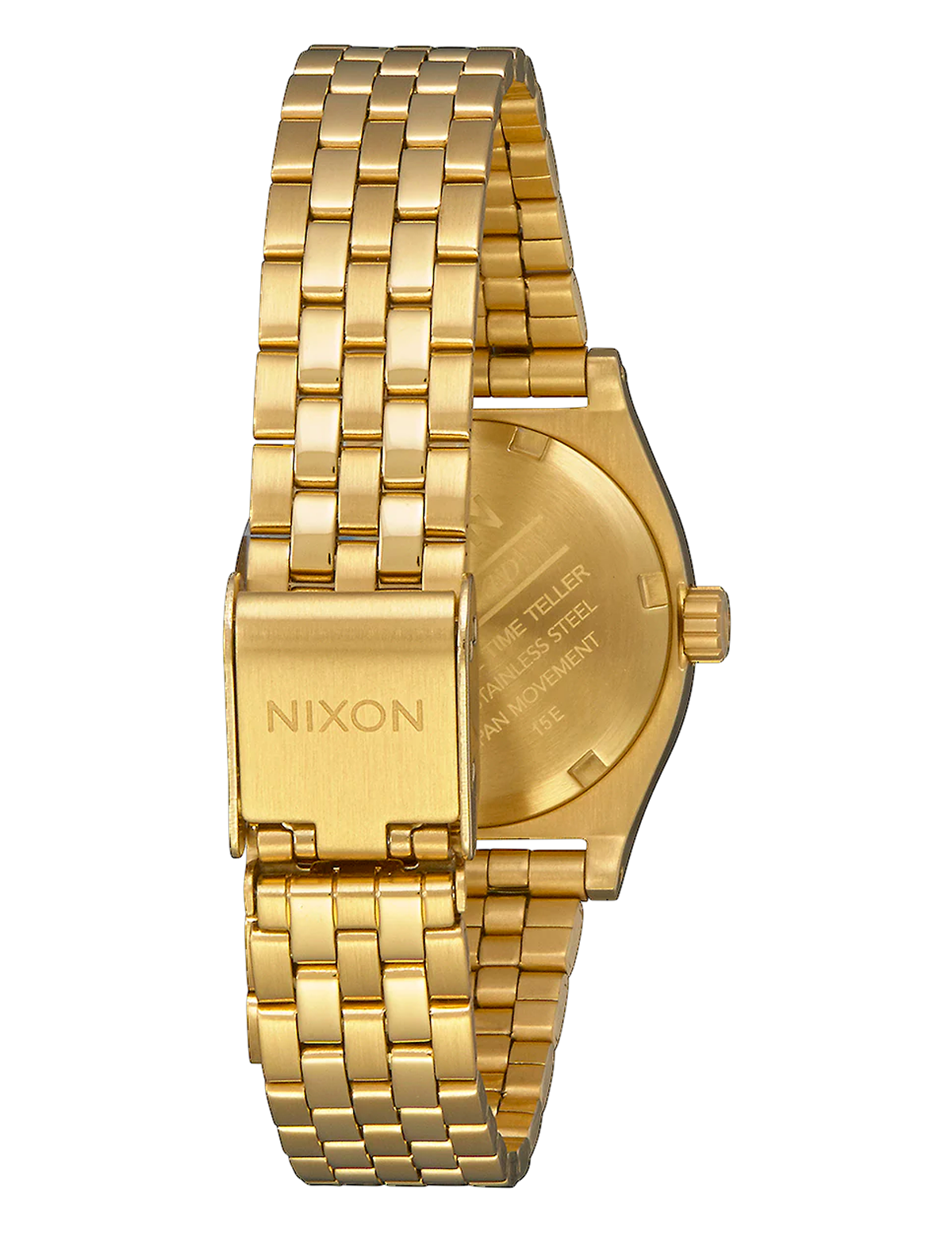 NIXON SMALL TIME TELLER ALL GOLD