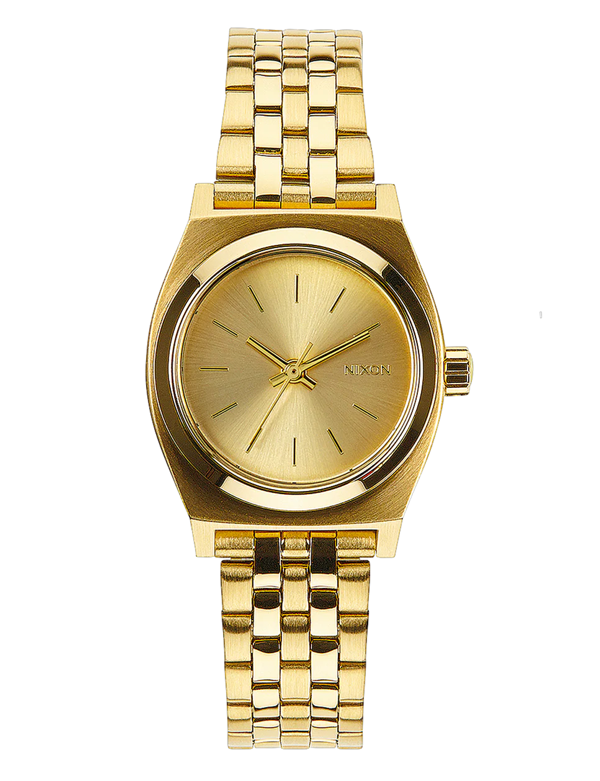 NIXON SMALL TIME TELLER ALL GOLD