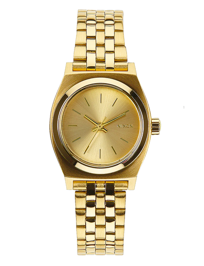 NIXON SMALL TIME TELLER ALL GOLD