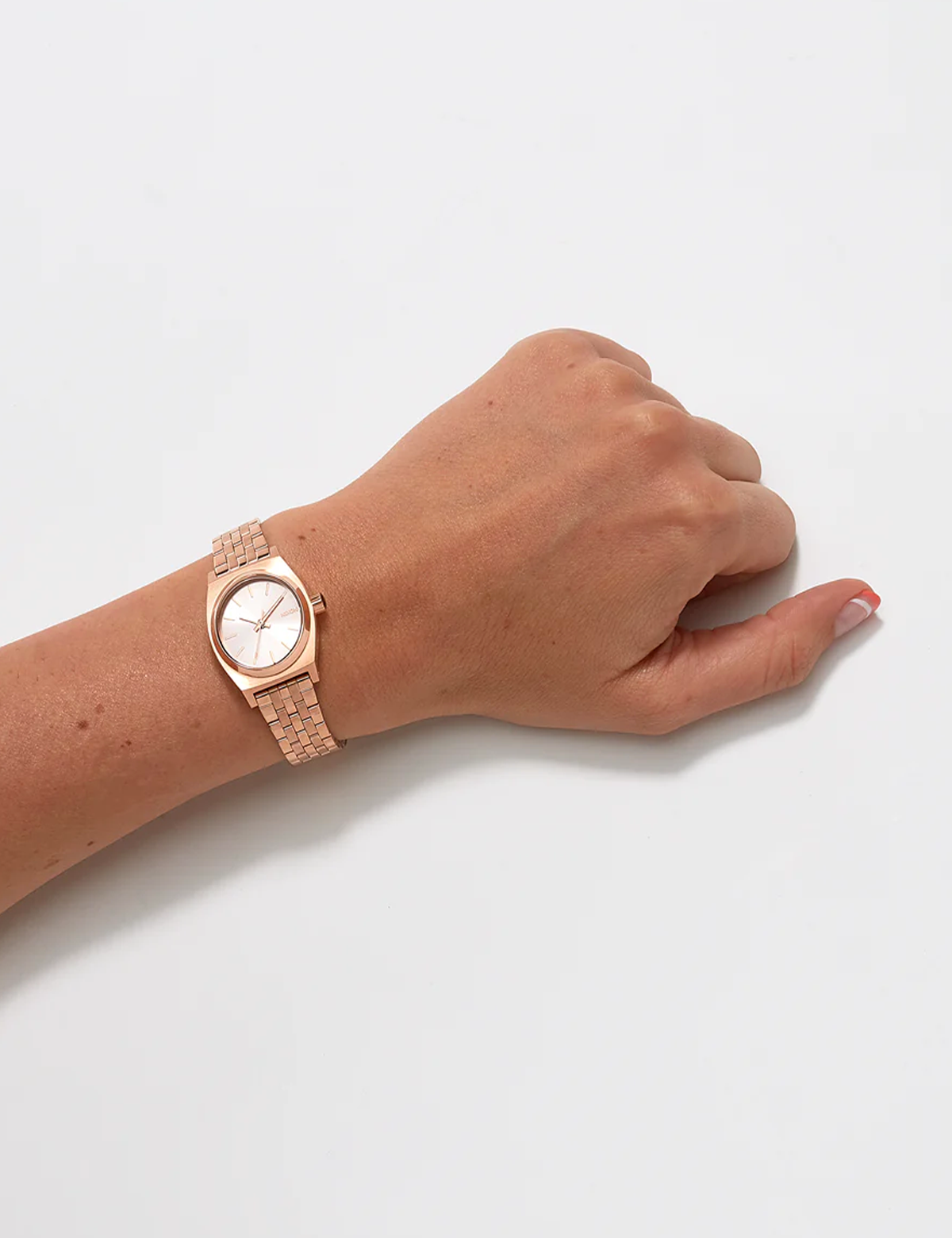 NIXON SMALL TIME TELLER ALL ROSE GOLD