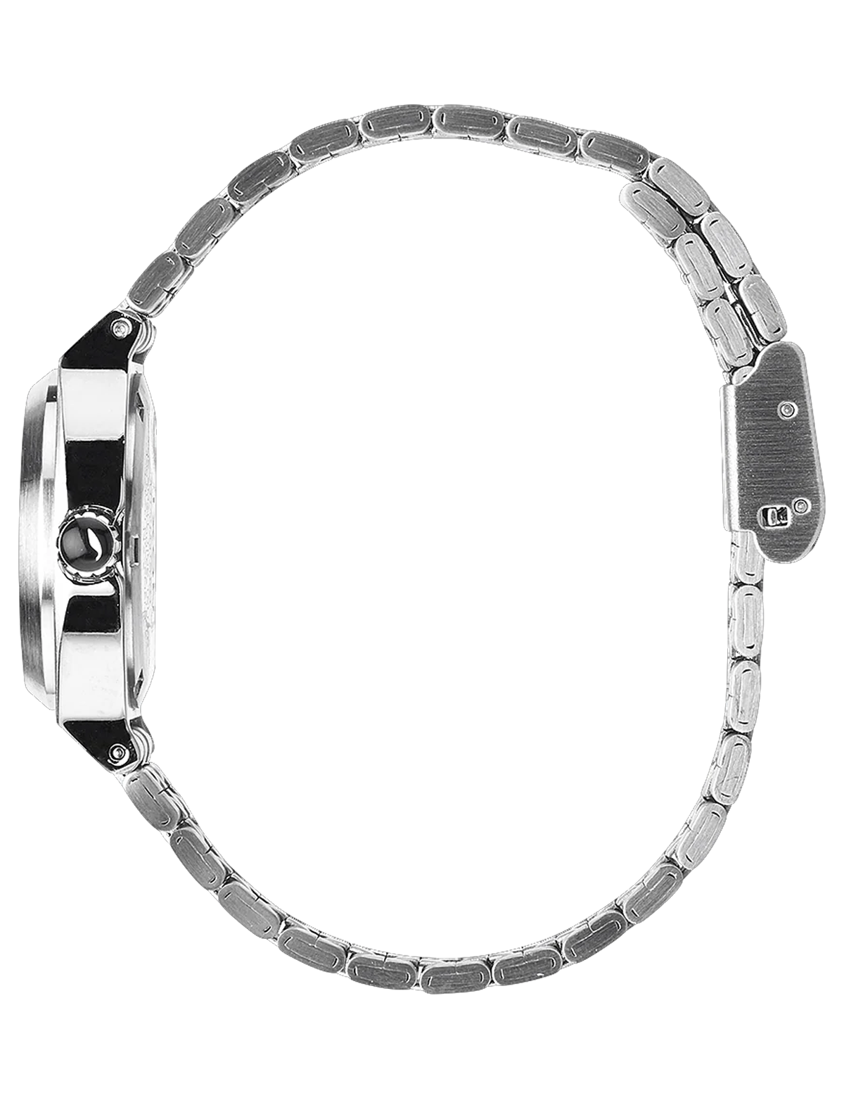 NIXON SMALL TIME TELLER ALL SILVER