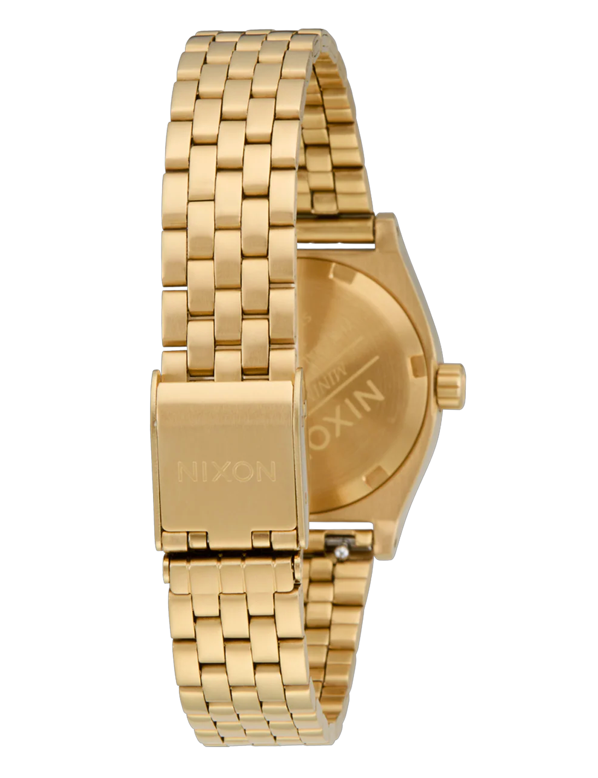 NIXON SMALL TIME TELLER GOLD BLACK GOLD
