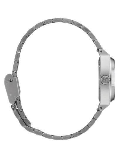 NIXON SMALL TIME TELLER SILVER PINK