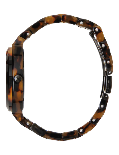 NIXON THE TIME TELLER ACETATE TORTOISE