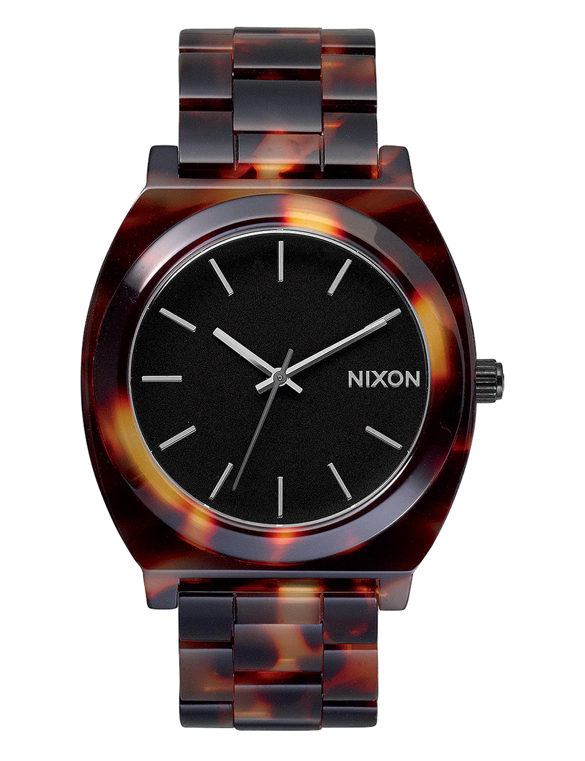 NIXON THE TIME TELLER ACETATE TORTOISE