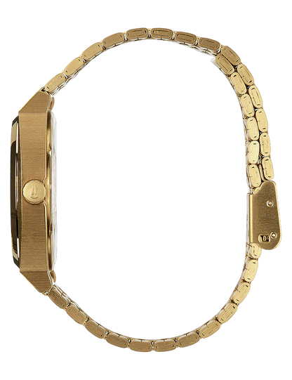 NIXON THE TIME TELLER ALL GOLD BLACK SUNRAY