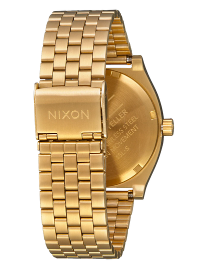 NIXON THE TIME TELLER ALL GOLD