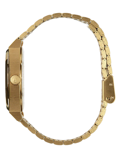 NIXON TIME TELLER ALL GOLD OXBLOOD SUNRAY