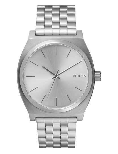 NIXON TIME TELLER ALL SILVER
